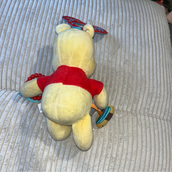 Disney Winnie the Pooh Bear Baby Activity Stroller Baby Toy Crinkle rumble tummy - Picture 6 of 6